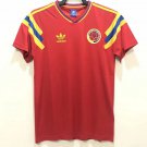 Colombia 1990 Retro Shirt Jersey Shirt Jersey Away Football Soccer Shirt Shirt Jersey