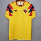Colombia 1990 Retro Shirt Jersey Shirt Jersey Home Football Soccer Shirt Shirt Jersey