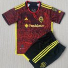 Seattle Sounders 2023 2024 Shirt Jersey Kids Away children Soccer Shirt youth Shirt Jersey Kit