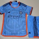 New York City 2023 2024 Shirt Jersey Kids Home children Soccer Shirt youth Shirt Jersey Kit
