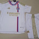 Lyon 2023 2024 Shirt Jersey Kids Home children Soccer Shirt youth Shirt Jersey Kit 23/24