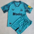 Newcastle 2023 2024 Shirt Jersey Kids GoalKeeper Children Soccer Shirt youth Shirt Jersey Kit 23/24