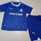 Marseille 2023 2024 Shirt Jersey Kids Away Children Soccer Shirt youth Shirt Jersey Kit 23/24