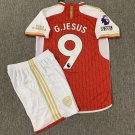 Arsenal G.JESUS 2023/2024 Shirt Jersey Kids Home Children Shirt youth Shirt Jersey Kit 23/24