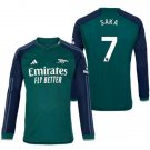 Arsenal 23/24 SAKA 7 Shirt Jersey Away Football Soccer Shirt Shirt Jersey 23/24 Arsenal