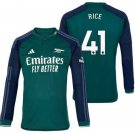 Arsenal 23/24 RICE 41 Shirt Jersey Away Football Soccer Shirt Shirt Jersey 23/24 Arsenal