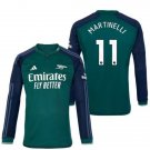 Arsenal 23/24 MARTINELLI 11 Shirt Jersey Away Football Soccer Shirt Shirt Jersey 23/24 Arsenal