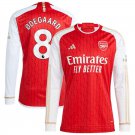 Arsenal 23/24 ODEGAARD 8 Shirt Jersey Home Football Soccer long sleeves Shirt Jersey 23/24 Arsenal