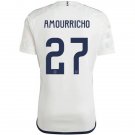 Ajax 23/24 AMOURRICHO 27 Shirt Jersey Away Football Soccer Shirt Shirt Jersey Ajax