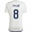 Ajax 23/24 TAYLOR 8 Shirt Jersey Away Football Soccer Shirt Shirt Jersey Ajax