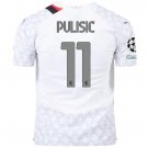AC Milan 23/24 PULISIC 11 Shirt Jersey Away Football Shirt sleeves Shirt Jersey AC Milan
