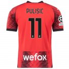 AC Milan 23/24 PULISIC 11 Shirt Jersey Home Football Shirt sleeves Shirt Jersey AC Milan