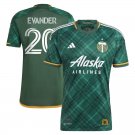Portland Timbers 23/24 EVANDER 20 Shirt Jersey Home Men's Football Soccer Shirt Shirt Jersey 23/24