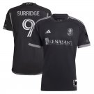 Nashville 23/24 SURRIDGE 9 Shirt Jersey Away Soccer Shirt Shirt Jersey Nashville 2023 2024