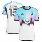 Minnesota United 2023 2024 BOXALL 15 Jersey Away Men's Football Soccer Shirt Jersey 23/24
