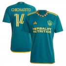 LA Galaxy 23/24 Shirt Jersey CHICHARITO 14 Away Soccer Shirt Jersey LA Galaxy 2023 2024
