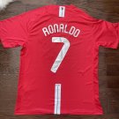 Manchester United 2007/08 Retro Shirt Jersey Shirt Jersey Home Retro Shirt Jersey M-U