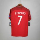 Portugal 2016 Ronaldo 7 Retro Shirt Jersey Shirt Jersey Home Soccer Retro Shirt Jersey Shirt Jersey