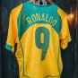 Brazil 2004 Ronaldo 9 Retro Jersey Jersey Home Soccer Retro Jersey Jersey Brazil