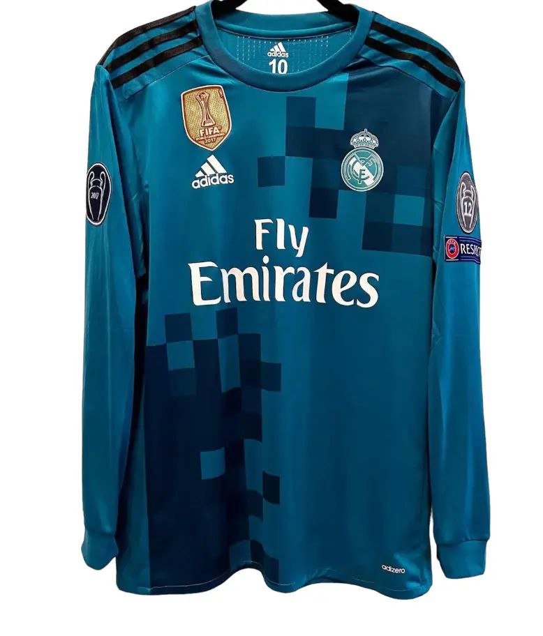 Ronaldo Real Madrid 17/18 Retro Jersey Jersey Away Soccer Retro Jersey Jersey