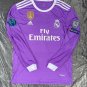Ronaldo Real Madrid 16/17 Retro Jersey Jersey Away Soccer Retro Jersey Jersey 2016 2017