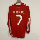 Real Madrid 11/12 Ronaldo 7 Retro Shirt Jersey Shirt Jersey Away Long Sleeve