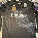 Ronaldo Real Madrid 14/15 Retro Jersey Jersey Long Sleeve Away Soccer Retro Jersey Jersey