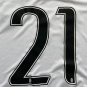 Juventus 2016/17 DYBALA 21 Retro Shirt Jersey Shirt Jersey Home Soccer Retro Shirt Jersey