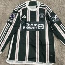 Manchester United 2023 2024 Rashford 10 Shirt Jersey Away Soccer Shirt Jersey M-U 23/24