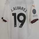 Manchester City 2023 2024 J.ALVAREZ 19 Shirt Jersey Away Soccer Shirt Jersey 23/24
