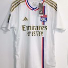 Olympique Lyonnais 2023 2024 Lacazette 10 Shirt Jersey Home Soccer Shirt Jersey Lyon 23/24