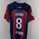 Barcelona 23/24 PEDRI 8 Shirt Jersey Home