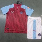 Aston Villa 2023 2024 Shirt Jersey Kids Home