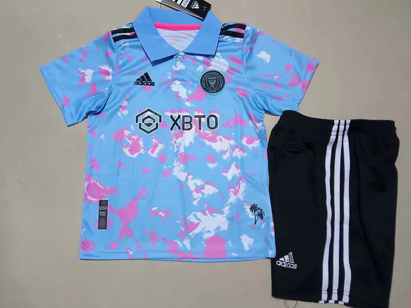 Inter Miami 2023 2024 Jersey Kids Edition Children Soccer Shirt youth Jersey Kit 23/24 Inter Miami