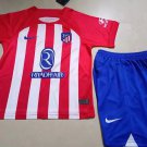 Atletico Madrid 23/24 Shirt Jersey Kids Home youth Shirt Jersey Kit