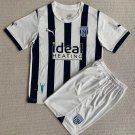 West Brom 23/24 Shirt Jersey Hme Kids Children Soccer Shirt youth Shirt Jersey Kit West Brom