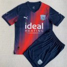 West Brom 23/24 Shirt Jersey Away Kids Children Soccer Shirt youth Shirt Jersey Kit West Brom