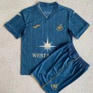Swansea 23/24 Shirt Jersey Away Kids Children Soccer Shirt youth Shirt Jersey Kit Swansea