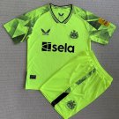 Newcastle 23/24 Shirt Jersey Goalkeeper Kids Children Soccer Shirt youth Shirt Jersey Kit Newcastle