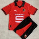 Stade Rennais 23/24 Jersey Home Kids Children Soccer Shirt youth Jersey Kit Stade Rennais