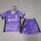 Liverpool 23/24 Shirt Jersey Away Kids Children Soccer Shirt youth Shirt Jersey Kids Kit Liverpool