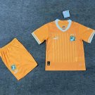 Ivory coast 23/24 Shirt Jersey Home Kids Children Soccer Shirt youth Shirt Jersey Kids Kit Man City
