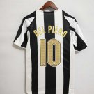 Del Piero 2005/2006 Juventus Retro Jersey Jersey Home Soccer Retro Jersey Jersey