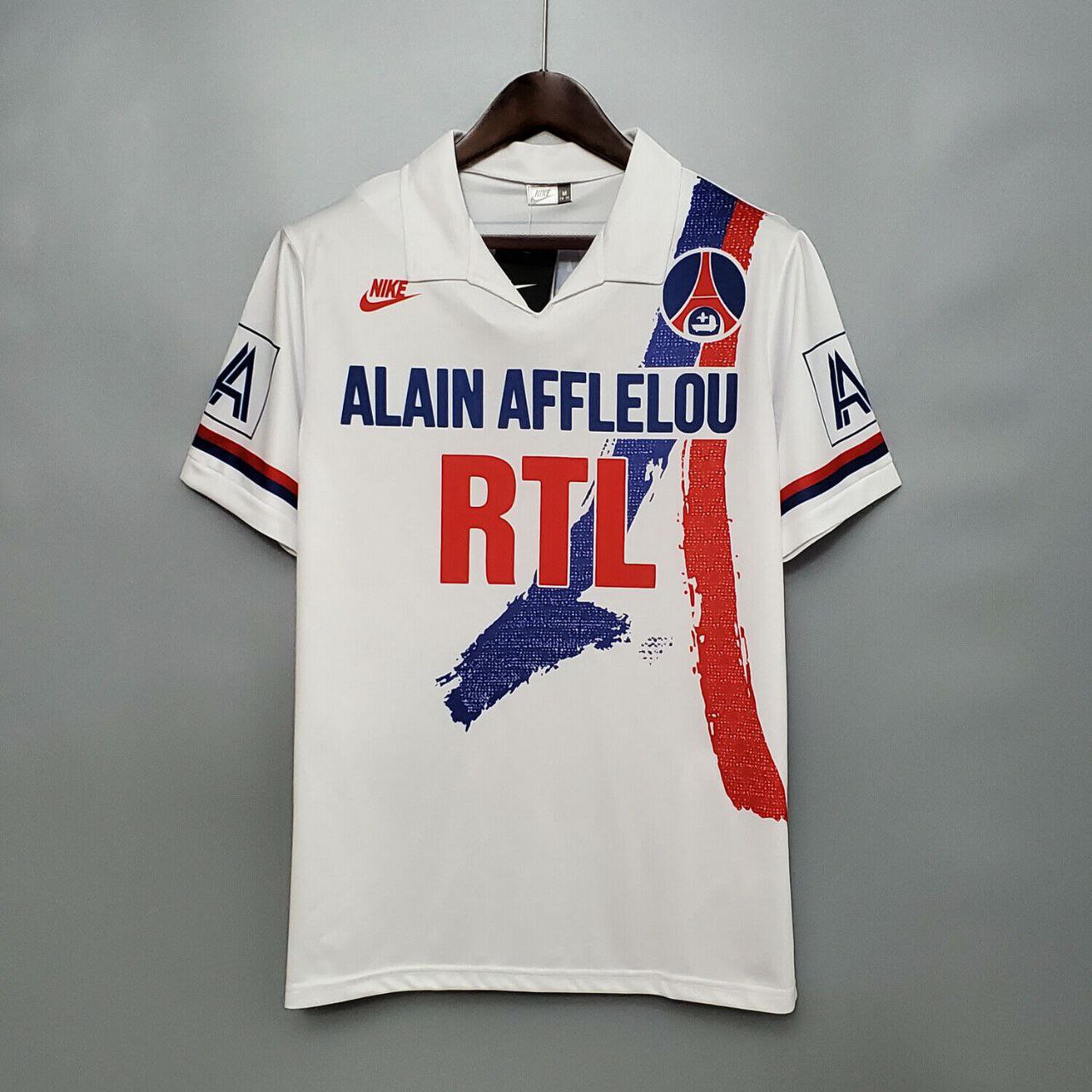 Paris Saint-Germain 1990/1991 Retro Jersey Jersey Away Soccer Retro Jersey Jersey