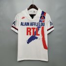 Paris Saint-Germain 1990/1991 Retro Jersey Jersey Away Soccer Retro Jersey Jersey
