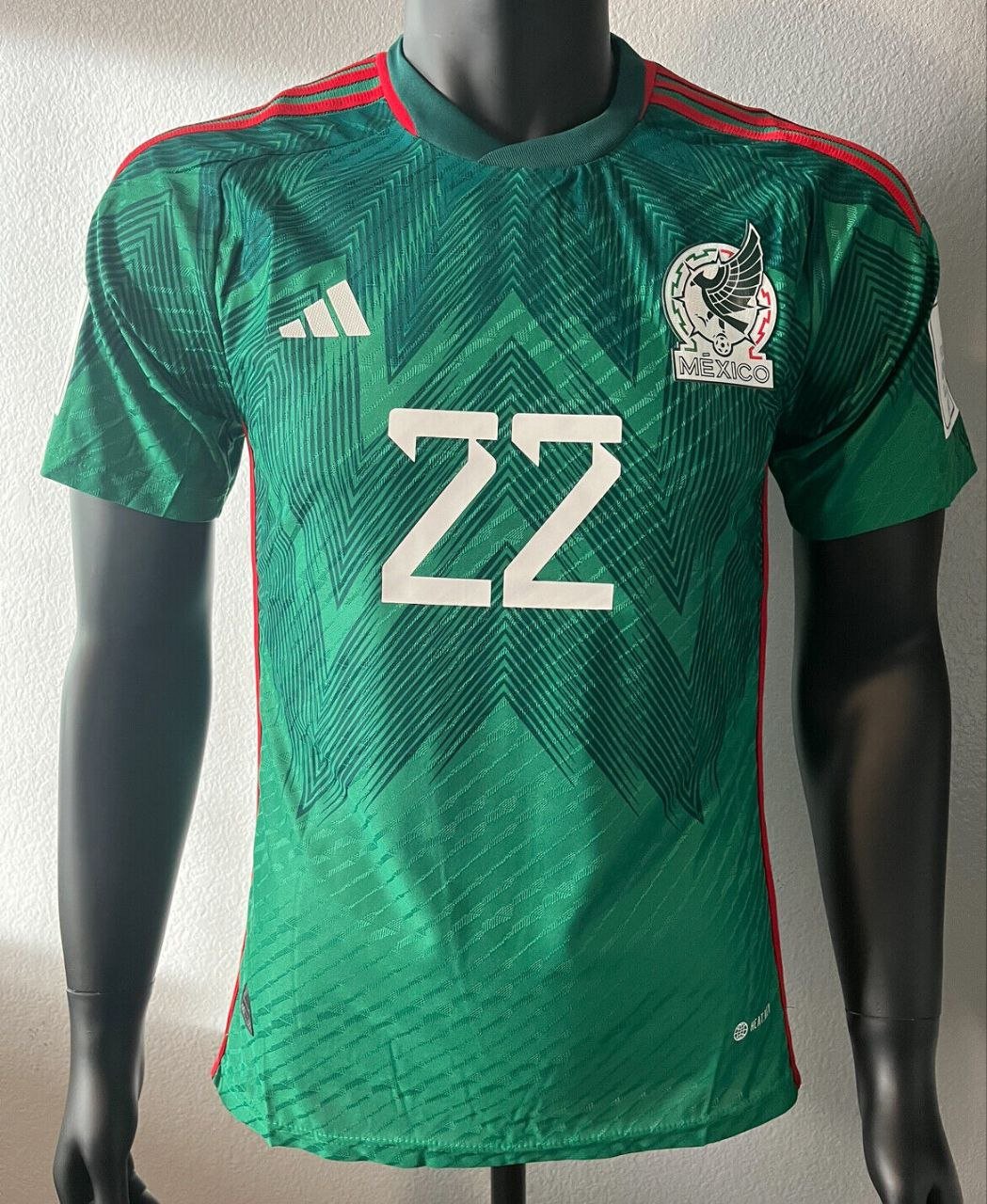 Lozano Mexico 2022 Jersey Home Soccer Jersey