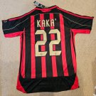 Kaka AC Milan 2006/2007 Retro Shirt Jersey Shirt Jersey Home Soccer Retro Shirt Jersey Shirt Jersey