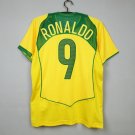 9 Ronaldo Brazil 2004 Retro Jersey Jersey Home Soccer Retro Jersey Jersey Basil
