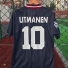 Litmanen Ajax 1994/1995 Retro Jersey Jersey Away Soccer Retro Jersey Jersey Basil