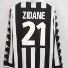 Zidane Juventus 1998/1999 Retro Shirt Jersey Shirt Jersey Soccer Retro Shirt Jersey Shirt Jersey